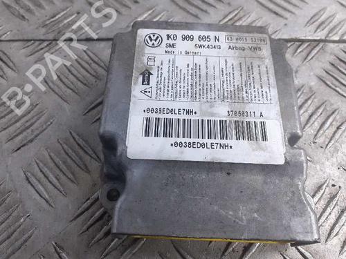 Kollisjonspute styreenhet VW GOLF V (1K1) 1.9 TDI (105 hp) 6084322