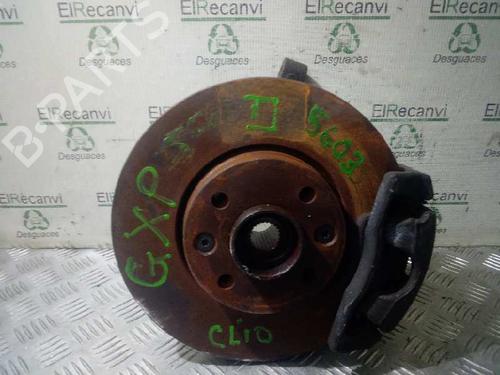 Used Right front steering knuckle RENAULT CLIO III (BR0/1, CR0/1) 1.2 16V (BR02, BR0J, BR11, CR02, CR0J, CR11) (75 hp) 4543289