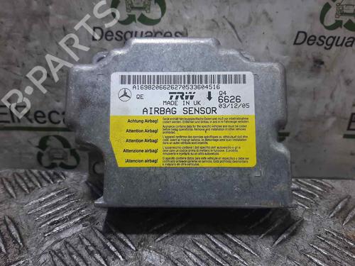 Airbag styreenhed MERCEDES-BENZ A-CLASS (W169) A 200 CDI (169.308, 169.008) (136 hp) 16317646