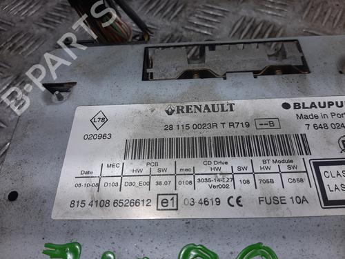 Radio RENAULT MEGANE III Hatchback (BZ0/1_, B3_) | BP17496316E6