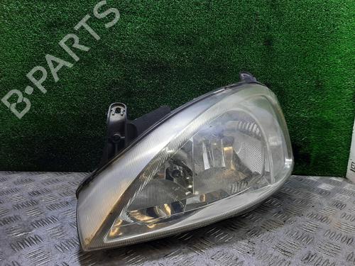Venstre forlygte OPEL CORSA C (X01) 1.2 (F08, F68) (75 hp) 27637822