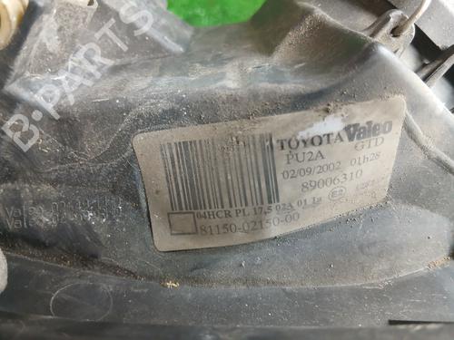 Left headlight TOYOTA COROLLA (_E12_) 1.6 VVT-i (ZZE121_, ZZE121R) | BP33942530C28 - Image 3