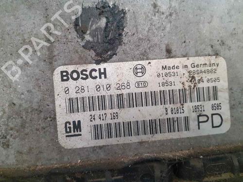 Engine control unit (ECU) OPEL ZAFIRA A MPV (T98) 2.0 DTI 16V (F75) | BP13017356M57 