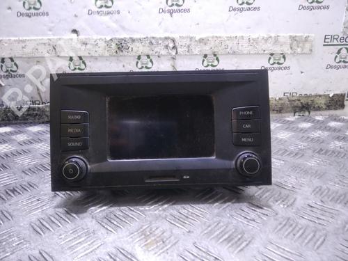 Used Radio SEAT IBIZA IV (6J5, 6P1) 1.4 TSI (150 hp) 28728489