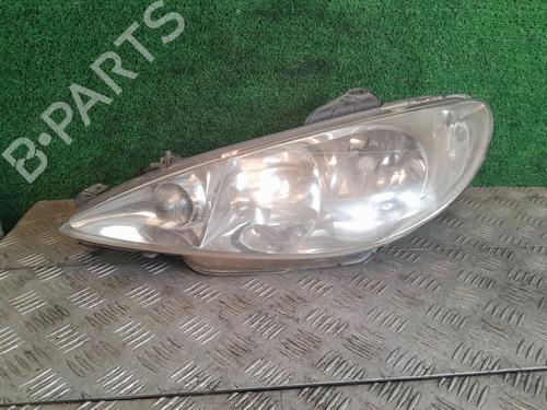 Venstre forlygte PEUGEOT 206 Hatchback (2A/C) 2.0 HDI 90 (90 hp) 26012524