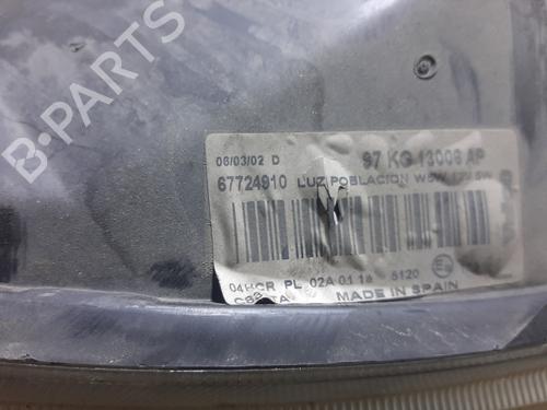 Left headlight FORD KA (RB_) | BP22302693C28