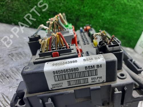 Fuse box PEUGEOT 307 CC (3B) | BP23884658E1
