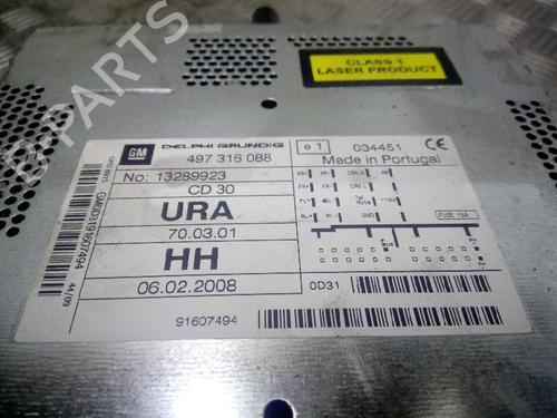 Radio OPEL CORSA C (X01) | BP4540347E6