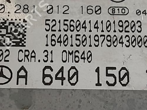 Engine control unit (ECU) MERCEDES-BENZ A-CLASS (W169) A 200 CDI (169.008, 169.308) | BP26123177M57