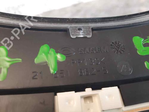 Instrument cluster PEUGEOT 307 Break (3E) 2.0 HDI 110 | BP13619736C47