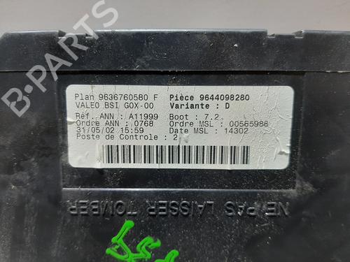 Fuse box PEUGEOT 307 Break (3E) 2.0 HDI 90 | BP30759731E1