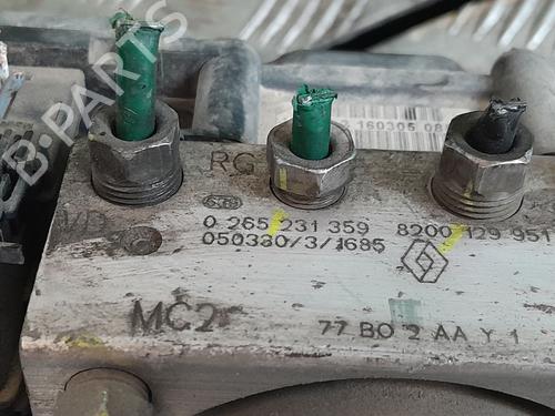 ABS Bremseaggregat RENAULT MODUS / GRAND MODUS (F/JP0_) 1.4 (JP01, JP0J) | BP26162802M43