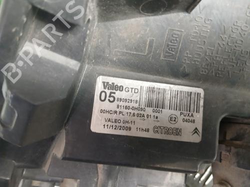 Left headlight CITROËN C1 (PM_, PN_) 1.0 | BP32372077C28