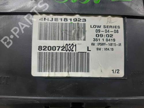 Instrument cluster RENAULT MEGANE II (BM0/1_, CM0/1_) 1.5 dCi (BM1E, CM1E) | BP13412313C47