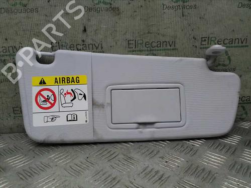 Used Right sun visor OPEL CORSA E (X15) 1.4 (08, 68) (90 hp) 5599038