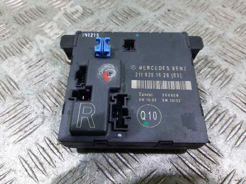 Elektronisk modul MERCEDES-BENZ E-CLASS (W211) E 220 CDI (211.008) (170 hp) 6569758