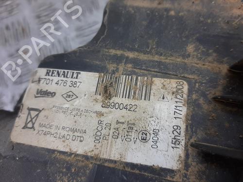 Right headlight RENAULT LAGUNA II (BG0/1_) | BP30967038C29