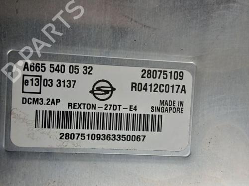 Engine control unit (ECU) SSANGYONG REXTON / REXTON II (GAB_) 2.7 Xdi | BP31885442M57
