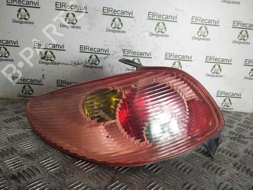 Used Left taillight PEUGEOT 206 Hatchback (2A/C) [1998-2012]  15611561