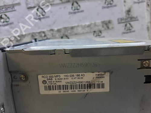 Radio VW GOLF V (1K1) | BP29011737E6