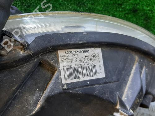 Left headlight RENAULT KANGOO (KC0/1_) 1.5 dCi (KC07) | BP27662261C28