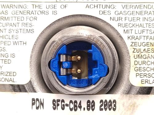 Driver airbag VW POLO IV (9N_, 9A_) 1.4 16V | BP21159134C9 