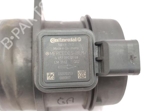 Mass air flow sensor MERCEDES-BENZ C-CLASS (W204) C 220 CDI (204.008) | BP34007221M95 - Image 5
