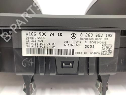 Instrument cluster MERCEDES-BENZ M-CLASS (W166)  | BP24315213C47 