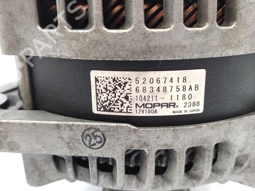 Alternator JEEP COMPASS (MP, M6, MV, M7) 2.0 CRD 4x4 | BP36121440M7  - Image 5