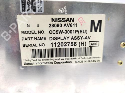 Display monitor NISSAN PRIMERA (P12) 2.0 | BP21157943C48