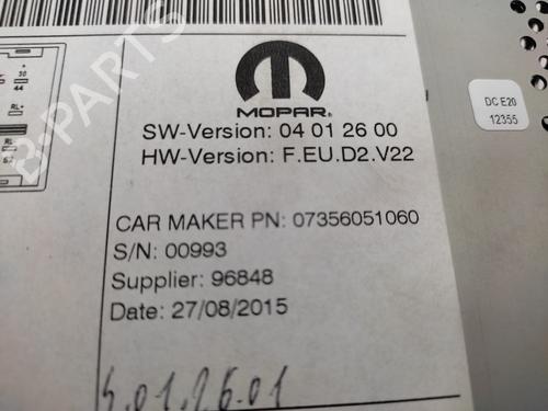 Radio FIAT 500X (334_)  | BP21149023E6 