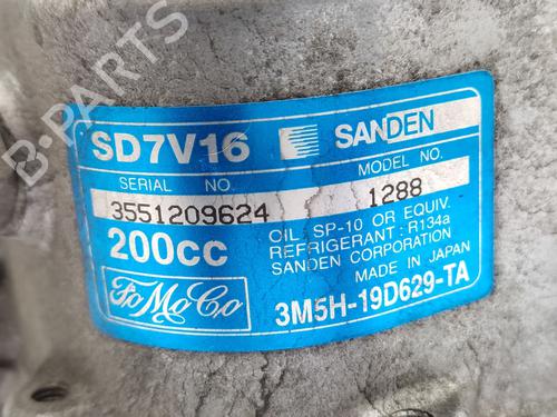 AC compressor VOLVO V50 (545) 1.6 D | BP32238418M34 - Image 6