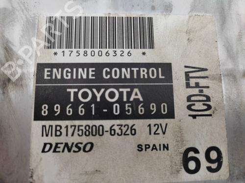 Engine control unit (ECU) TOYOTA AVENSIS (_T25_) 2.0 D-4D (CDT250_, CDT250R) | BP21149689M57 