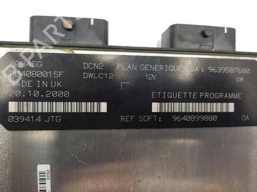 Engine control unit (ECU) PEUGEOT 206 Hatchback (2A/C) | BP21156459M57
