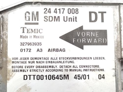 ECU airbags OPEL COMBO Tour  | BP21159329M53 