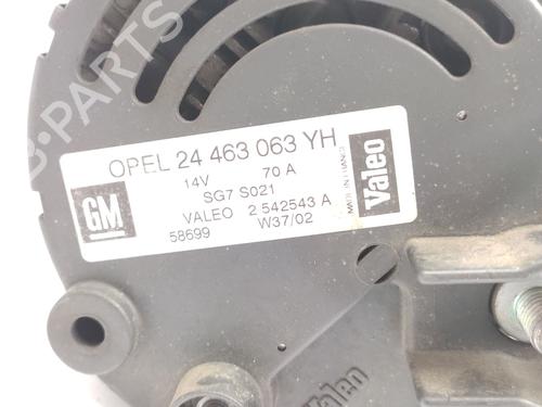 Alternator OPEL ASTRA G Hatchback (T98)  | BP24553493M7 