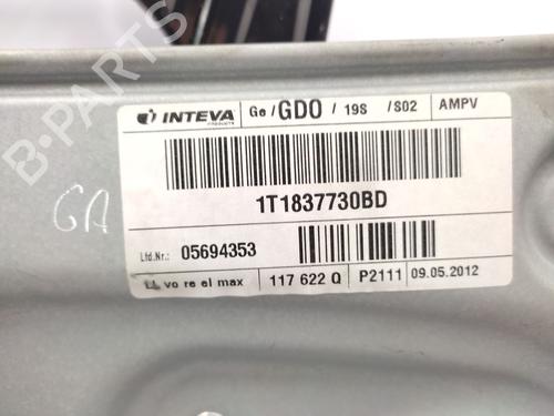 Front right window mechanism VW TOURAN (1T3) 2.0 TDI | BP29246073C23 