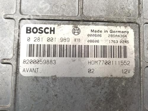 Engine control unit (ECU) RENAULT MEGANE I (BA0/1_)  | BP21160818M57 