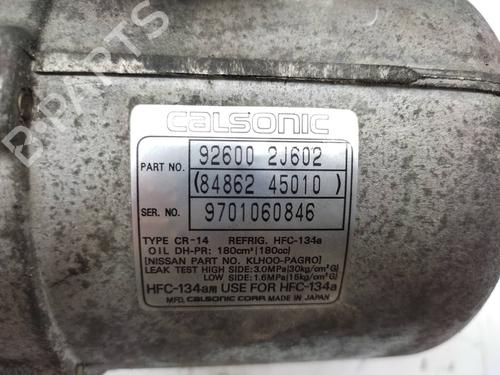 AC compressor NISSAN PRIMERA Hatchback (P11)  | BP21153208M34 