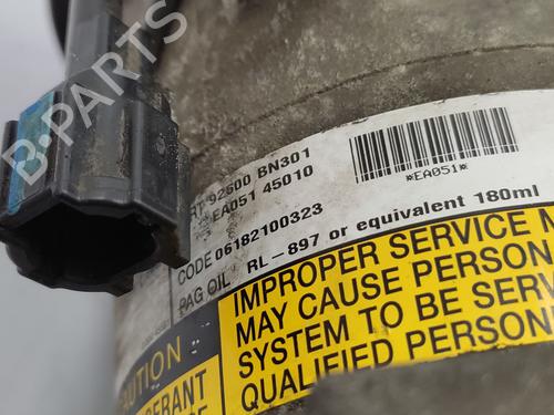 AC compressor NISSAN PRIMERA Hatchback (P12) | BP21162345M34 - Image 6