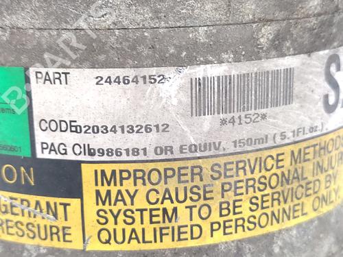 AC compressor OPEL ZAFIRA A MPV (T98) 2.0 DTI 16V (F75) | BP27857169M34 