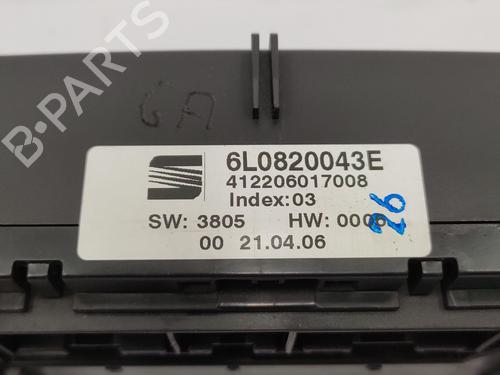 Climate control SEAT IBIZA III (6L1) 1.4 16V | BP32169009I5 