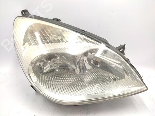 Right headlight CITROËN C5 I (DC_) 3.0 V6 (DCXFXC, DCXFXF) 9639319880 | 6205X4 | 89005175
