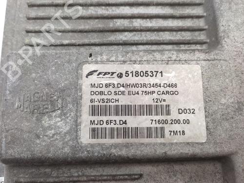 Engine control unit (ECU) FIAT DOBLO Box Body/MPV (223_) 1.3 D Multijet | BP38621987M57 - Image 3