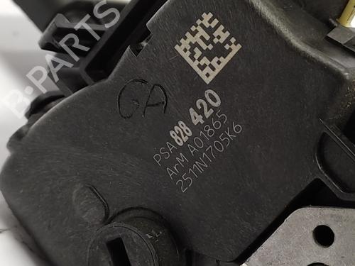 Rear right lock CITROËN BERLINGO MULTISPACE (B9)  | BP23537156C99 
