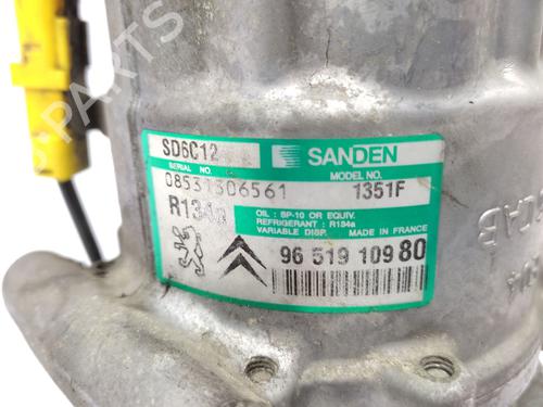 AC compressor CITROËN C4 I (LC_) 1.6 HDi | BP29351920M34 