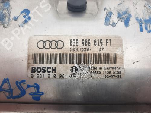 Engine control unit (ECU) AUDI A3 (8L1) 1.9 TDI | BP21148840M57