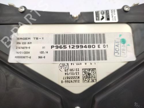 Instrument cluster PEUGEOT 307 (3A/C)  | BP21157261C47 