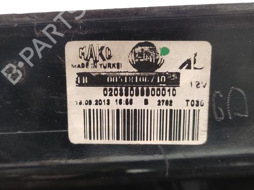 Left taillight FIAT DOBLO Cargo (263_) 1.3 D Multijet | BP32666695C34
