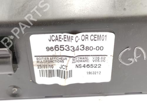 Display monitor CITROËN C4 II (NC_) 1.6 HDi 90 | BP31971602C48 